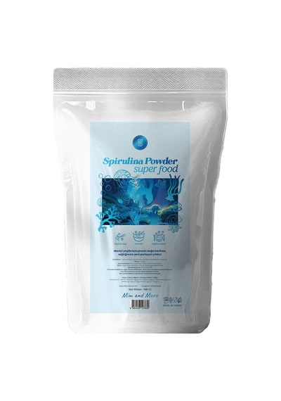 Doğal Spirulina Tozu - Superfood Spirulina Powder, 100 G