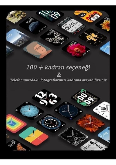 7.nesil Akıllı Saat Smart Watch 7 Plus Profesyonel Kablosuz Şarj Siri Destekli Çift Tuş Aktif Arama