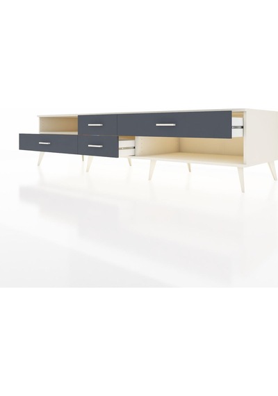 Kronos Tv Ünitesi Tek Raflı 4 Çekmeceli 220x59x51 Aytaşı-aytaşı/antrasit Aytası/antrasıt - Aytası Kronos Tv Ünitesi Tek Raflı 4 Çekmeceli 220x59x51 Aytaşı-aytaşı/antrasit Aytası/antrasıt - Aytası