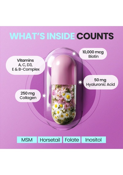 Hair + Skin & Nails + Biotin Collagen & Vitamin 60 Kapsül