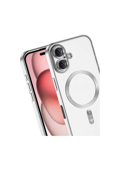 Apple iPhone Uyumlu 17 Kross Magneticsafe Kapak - Gümüş Bzsxx00 1