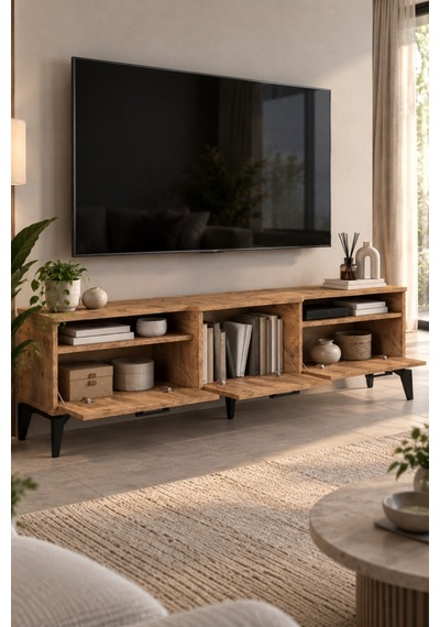 Sulorahome Sehpası 160x40 Cm Traverten
