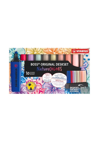Stabilo Boss Naturecolors Wildflower - 10'lu Set Diğer