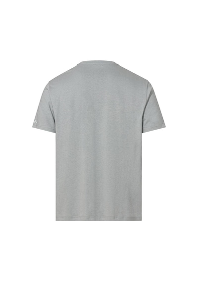 Vaude Cyclist V Bisiklet Yaka Erkek T-shirt 42125 Pigeon Grey