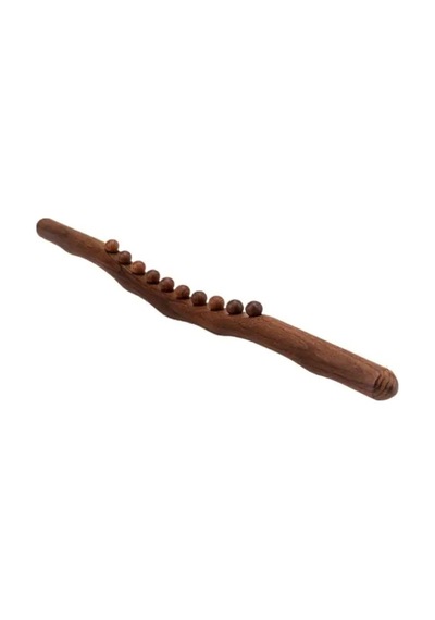River World Masaj İçin Sopa Doğal Ahşap Ve 60 Cm'lik Çok  Renkli Çok Renkli