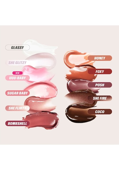 Huda Beauty Gloss Haute Brilliance Uuu Baby - Dolgunlaştırıcı Etkili Dudak Parlatıcısı Diğer