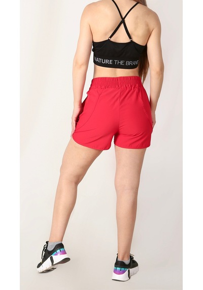 Nature The Brand Kadın Spor Şortu Rahat Kalıp Çok Amaçlı Fitness Koşu Şortu,nefes Alan Esnek Şort Yeşil
