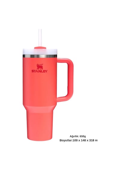 Stanley Quencher H2.o Flowstate Tumbler Pipetli Termos 1.18l Pipetli Matara Çok Renkli