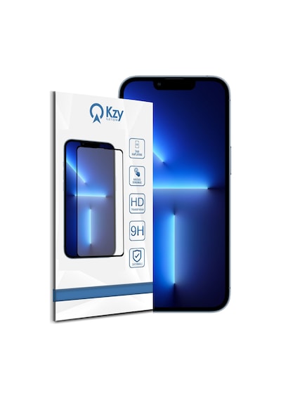 Apple Uyumlu   iPhone 13 Pro Max ile Tam Kaplayan Temperli Ekran Koruyucu Cam