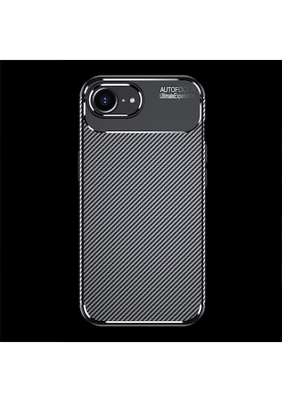 Apple Uyumlu iPhone 17e Kılıf Zore Negro Silikon Kapak - Siyah