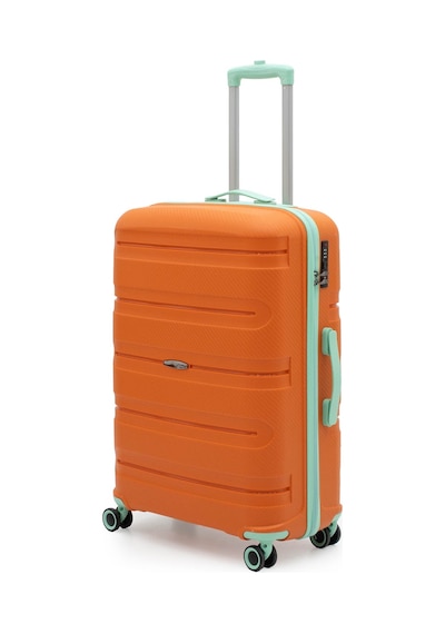 Cotpoly Home Artemis Pp Polipropilen&kırılmaz Büyük Boy Valiz 75 Cm Turuncu