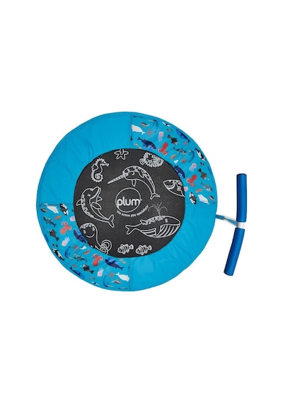 Plum Sesli Trambolin - Ocean Çok Renkli