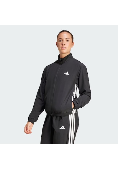 Adidas Train Essentials 3-stripes Kadın Eşofman Üstü Jd6539 Siyah