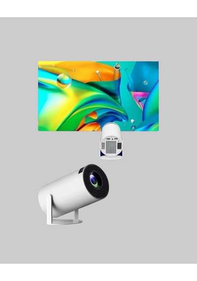 Full Hd 4k Destekli Akıllı Projeksiyon - 130 İnç Ekran, Uzun Ömürlü Ampul Ve Çoklu Giriş