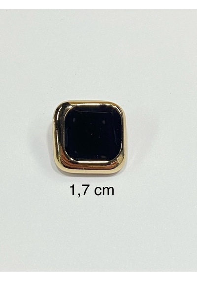 Metal Düğme/hırka Yelek Boyu/ 6 Lı Set/1,7 Cm/jx007/gold