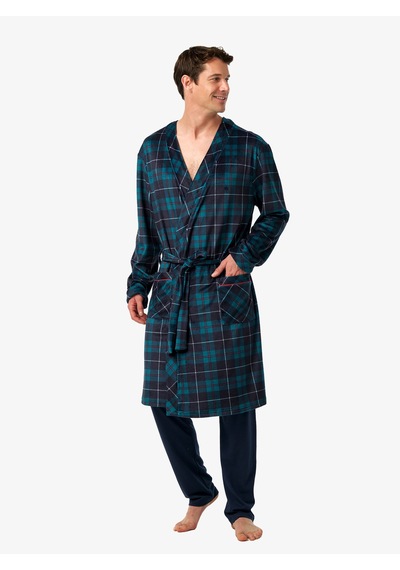 Blackspade Erkek Sabahlık 40981 - Ekose Desenli
