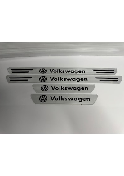 Volkswagen T5 İle Uyumlu Kapı Eşiği Koruyucu Ön - Arka 4'lü Set