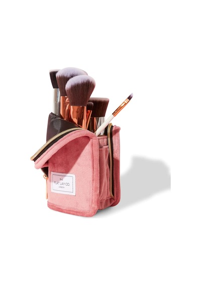 The Flat Lay Co. Ayaklı Fırça Kutusu, Makyaj Fırçalarınızı Düzenleyin
