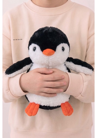 Sevimli Penguen Peluş Oyuncak Çok Renkli