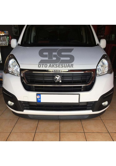 Sts Oto Aksesuar Peugeot Partner Lip Üniversal 2 Parça Astra H Tipi Esnek Tampon Eki