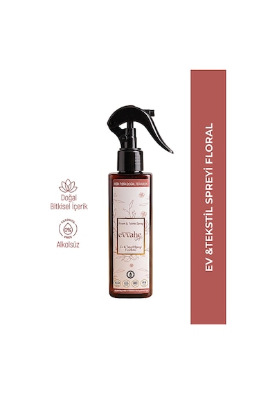 Evvahe Ev & Tekstil Spreyi Floral 200 Ml