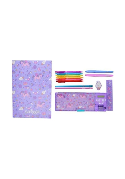 Smiggle Infinity Pop Out Stationery Gift Pack Purple 482272