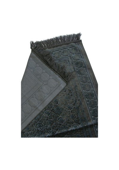 Kadife İnci Seccade Velvet Pearl - Siyah