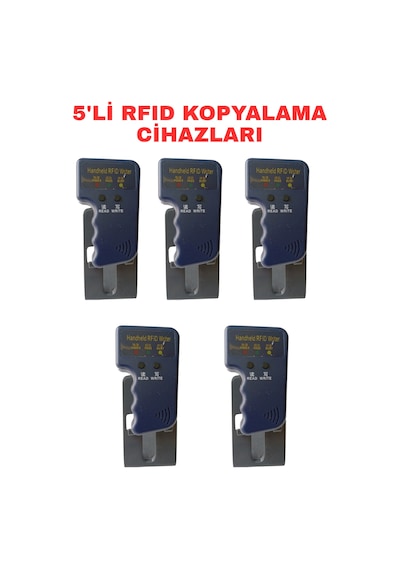 Sr-630 Rfıd Kart Kopyalama Cihazı 125 Khz Proximity Kart Ve Anahtarlık Kopyalayıcı 5 Adet