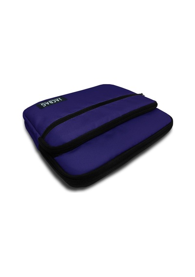 Jacbag Mor Kız Çocuk Ve Kadın Üç Cepli Tablet Telefon Defter Çantası Tablet Kılıfı