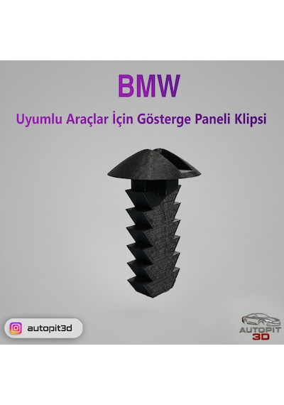 Bmw Araçlar İçin Gösterge Paneli Klips Seti Bmw
