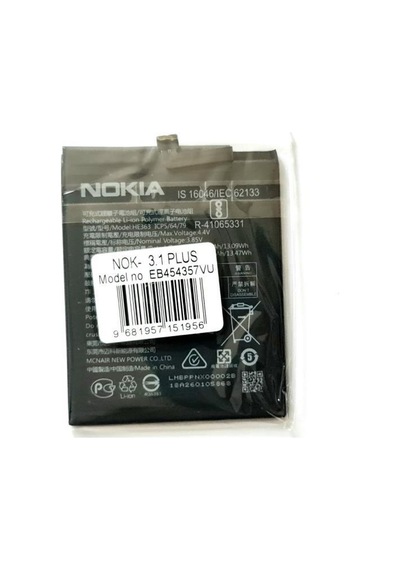 Nokia 3 1 Plus Batarya Pil