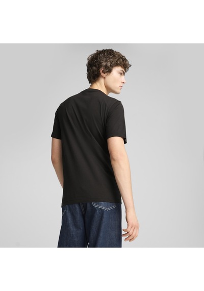 Puma 68482801 Graphics Mountain Tee Erkek Spor Tişört SIYAH