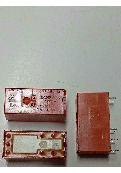 Rt31lf12 12v 16a 1c 9pın Schrack Güç Röle 2 Adet