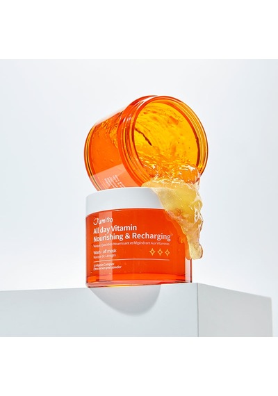 Jumıso All Day Vitamin Nourishing & Recharging Wash-off Mask Gün Boyu Besleyici Ve Onarıcı Yüz Maskesi 100ml