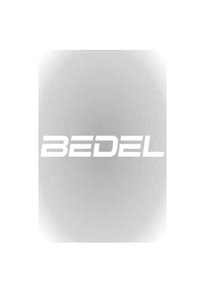 Bedel Sticker Oto Cam Sticker 15 X 2,5 Cm Beyaz