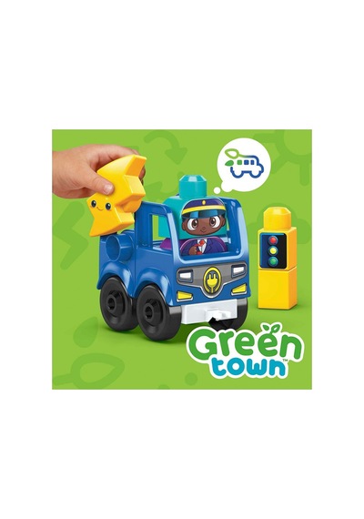 Hdx90 Mega Bloks Doğa Dostu Otobüs Seti 36 Parça +1 Yaş