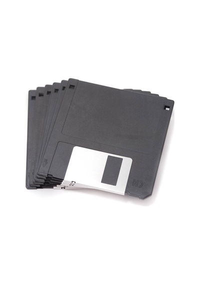 3.5" 1.44 Mb 10 lu Paket MF2HD Kutusuz Poşetli Floppy Disket
