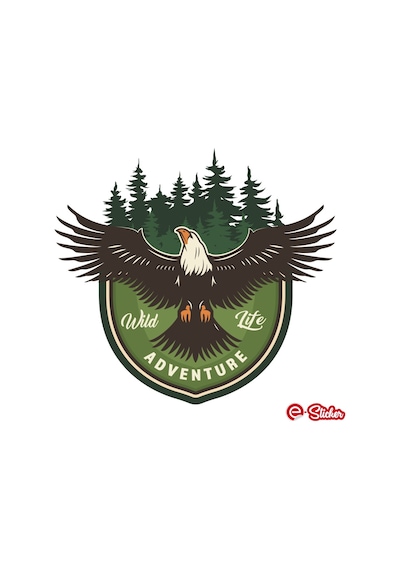 Adventure Camping Off Road Sticker Kartal Eagle Sticker