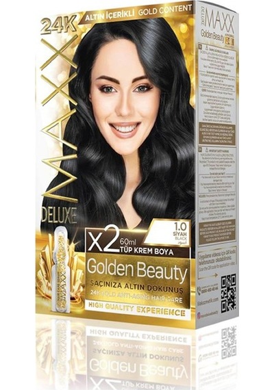 Maxx Deluxe Set Boya Golden Altın Içerikli 1.0 Siyah (530345484)