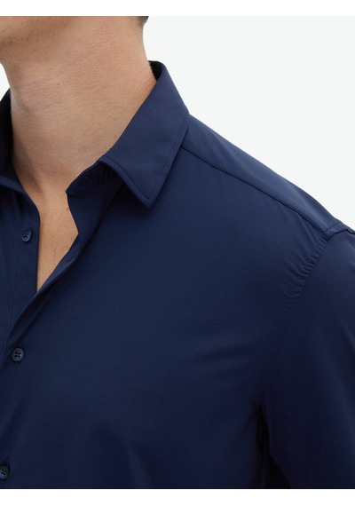 Kip Lacivert Regular Fit Casual Gömlek Lacivert