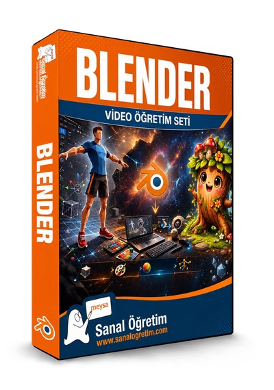Blender 4.5 Komple Eğitim Video Ders Eğitim Seti