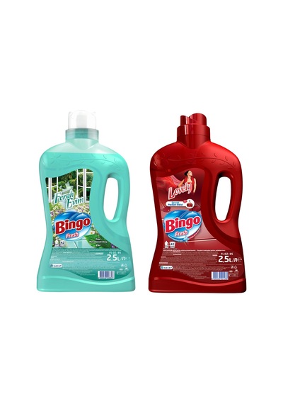 Bingo Fresh Yüzey Temizleyici 2500 Ml Ferah Evim Ve Lovely 2 Li Set 2'li Set