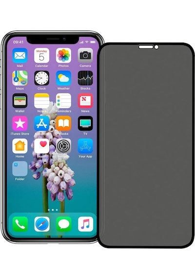 Apple Uyumlu   iPhone 8 Plus Tam Kaplayan Gizli Hayalet Cam (422761649)