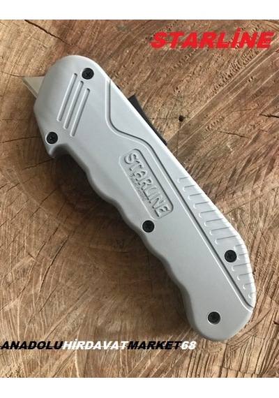 Starline Maket Bıçagı Halı Kesme Falçata Bıçağı Otomatik 19Mm