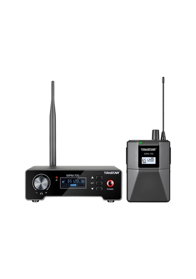 Takstar Wpm700 640-664 Mhz Kulakiçi 31 Kanallı Kablosuz Telsiz Monitör