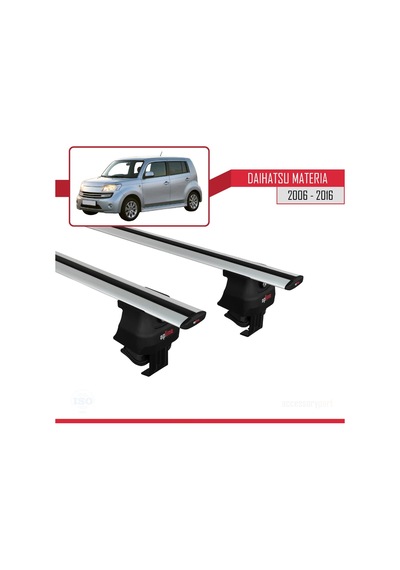 Daihatsu Materia 2006-2016 Arası İle Uyumlu Ace-4 Ara Atkı Tavan Barı Gri