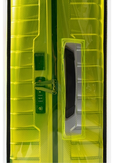Trink Çanta Şeffaf Valiz Ve Bavul Kılıfı Neon Renk Pvc Neon Sarı