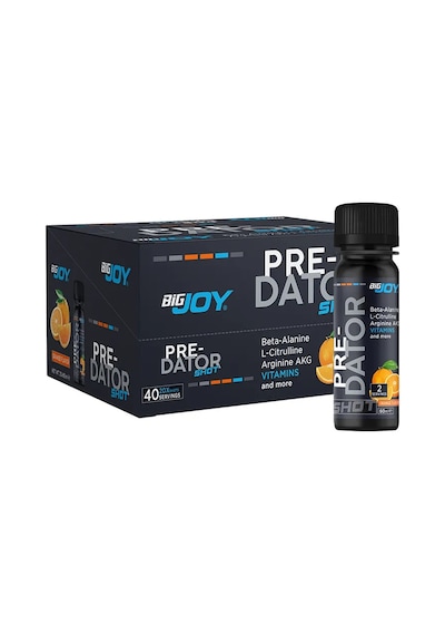 Bigjoy Predator Shot 60 ML x 20 Adet (40 Servis) Portakal