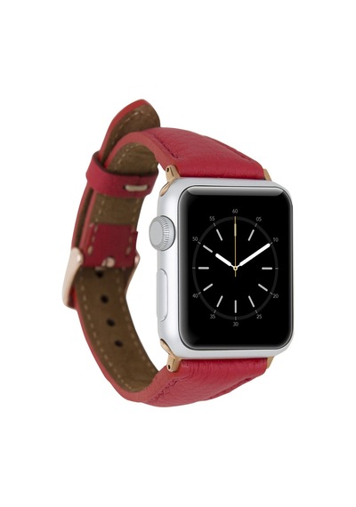 Apple Watch Uyumlu Deri Kordon 42-44-45mm Slim Erc2 Diğer