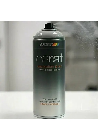 Carat Sprey Boya Parlak Gri Ral 7035 400 Ml Diğer